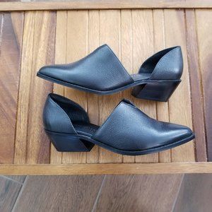 Leather Cut Out Ankle Bootie by Chinese Laundry